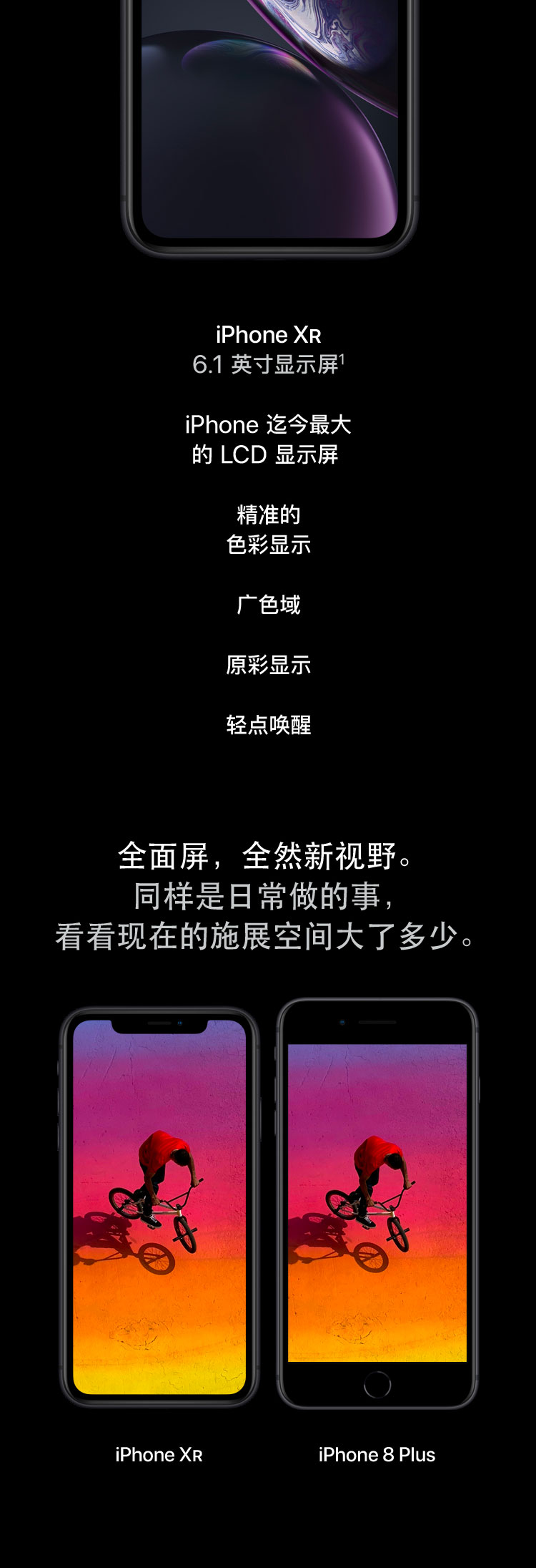 全面屏 全然新视野 