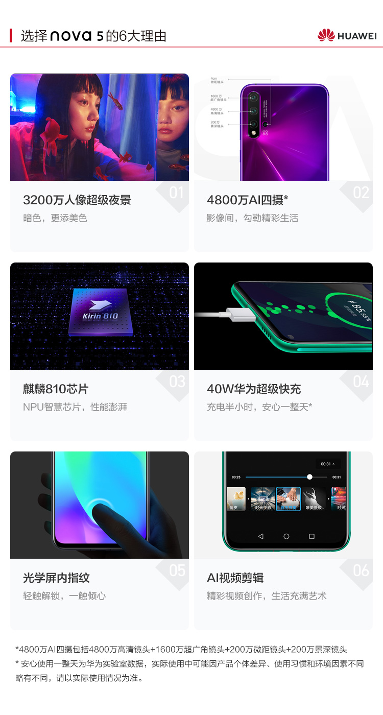 选择nova5的6大理由